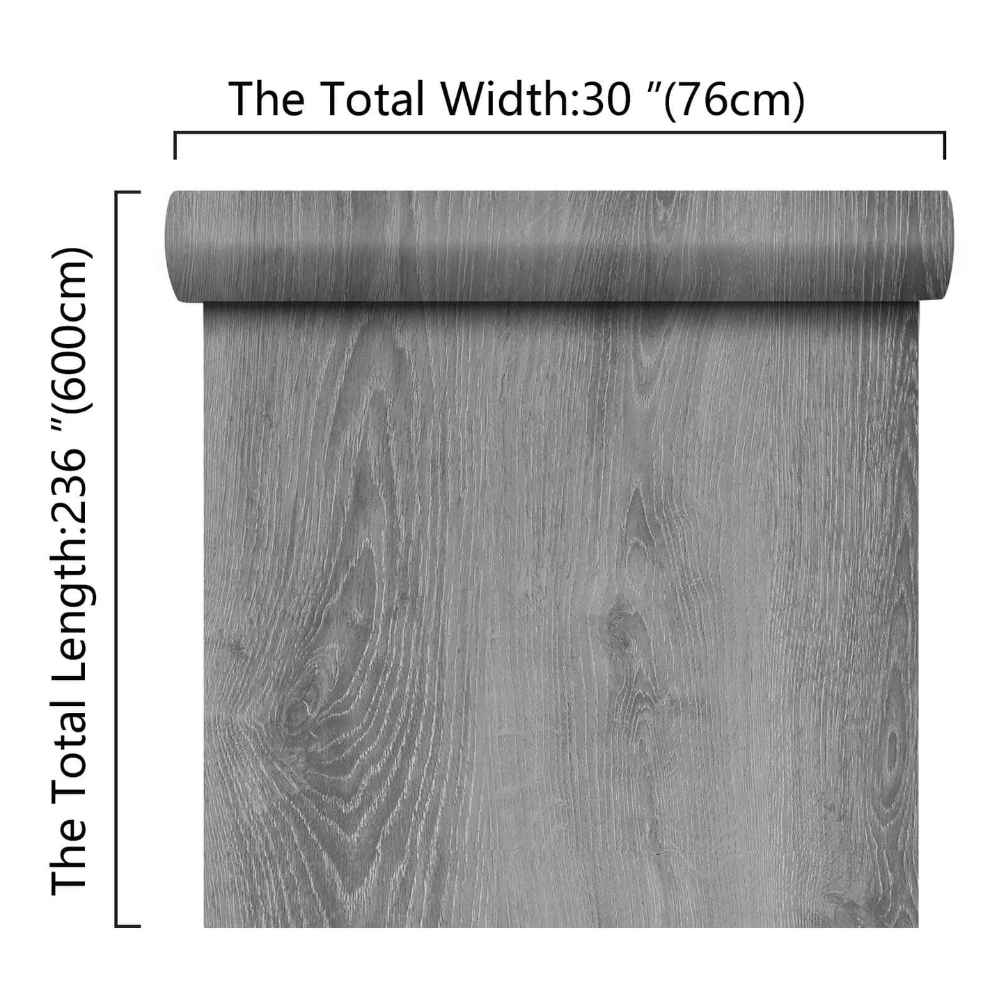    30in-wide-236in-long-light-grey-wood-vinyl-paper-roll