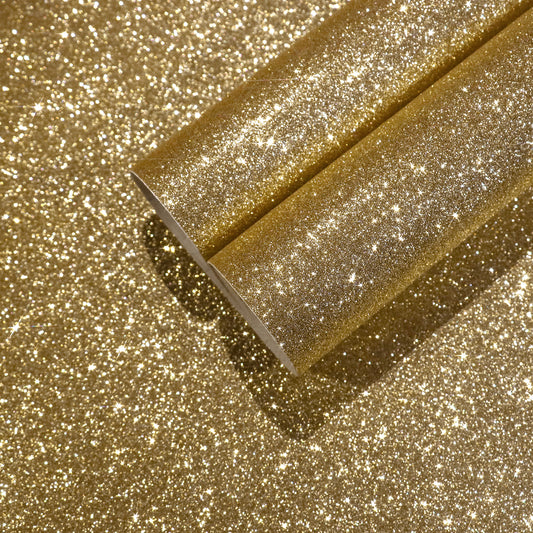 Champagne Gold Glitter Contact Paper