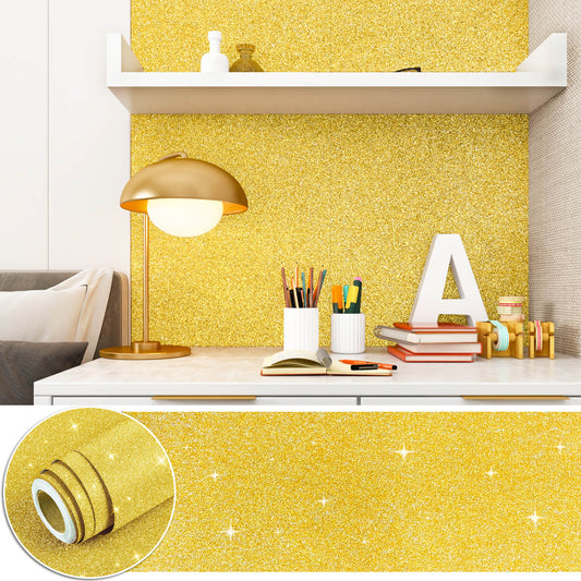 chichome-gold-glitter-wallpaper-for-home-decor