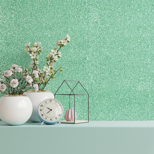 chichome-green-glitter-wallpaper