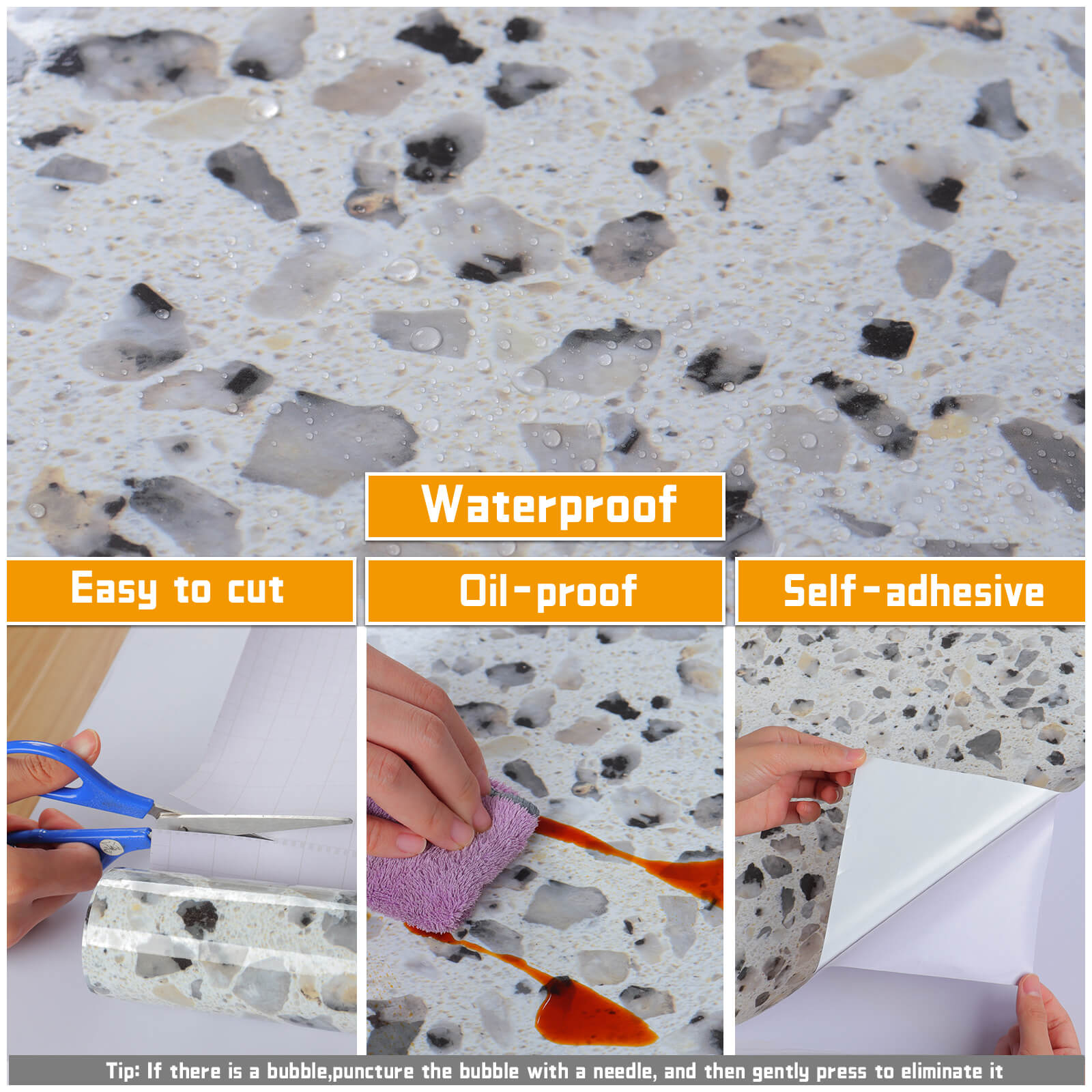 white-granite-contact-paper-features-easy-to-cut-oil-proof-adhesive