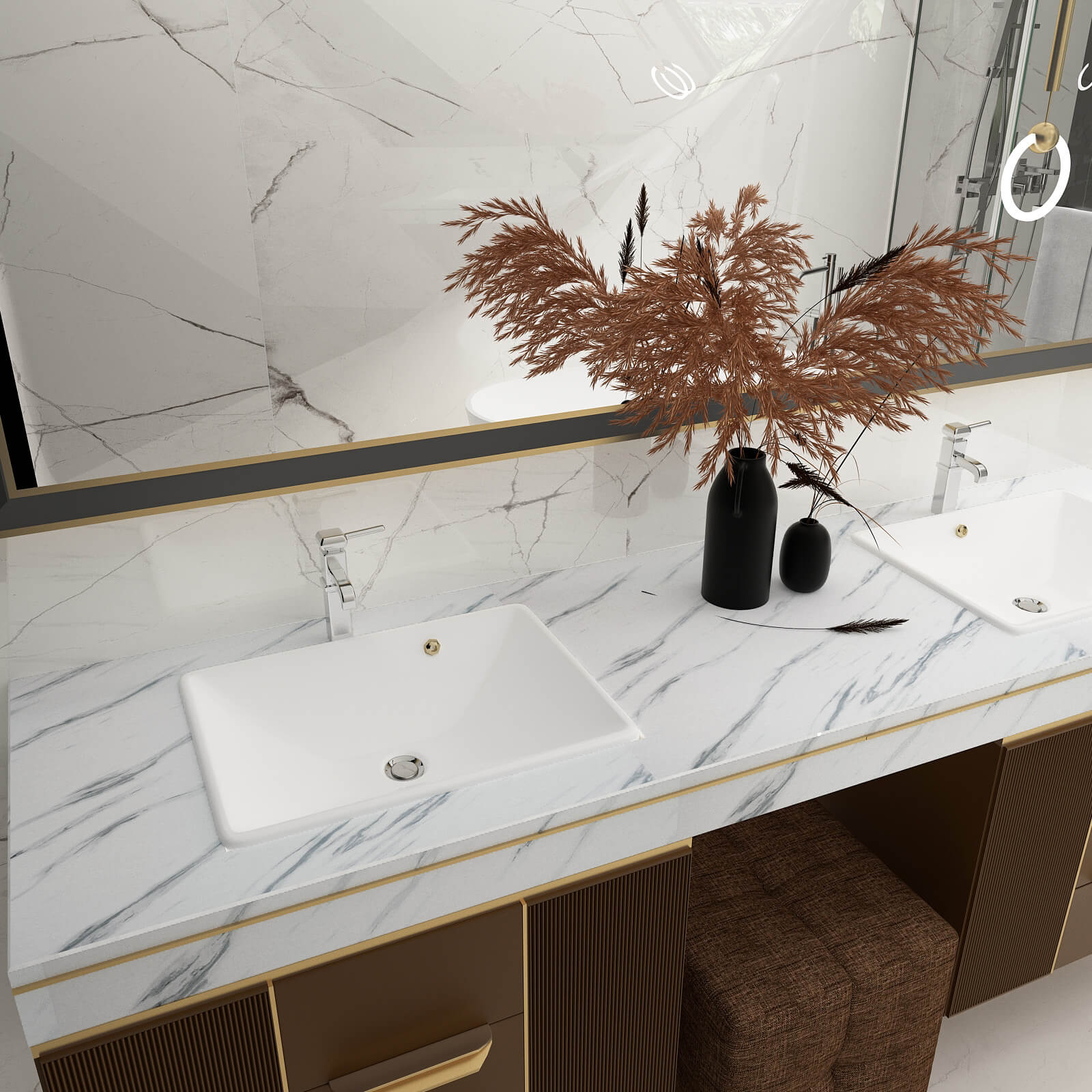 white-marble-wallpaper-for-vanity-countertop