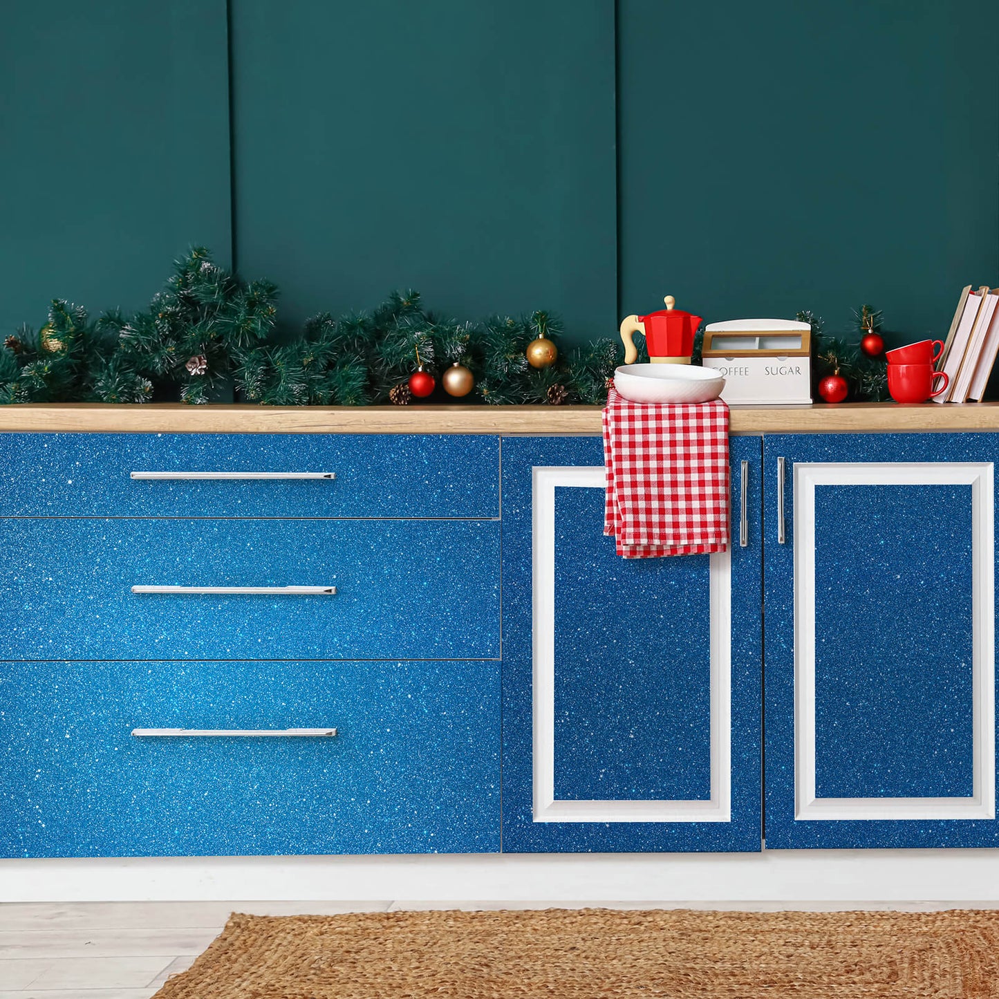 blue-shinny-vinyl-sticker-for-kitchen-cabinets