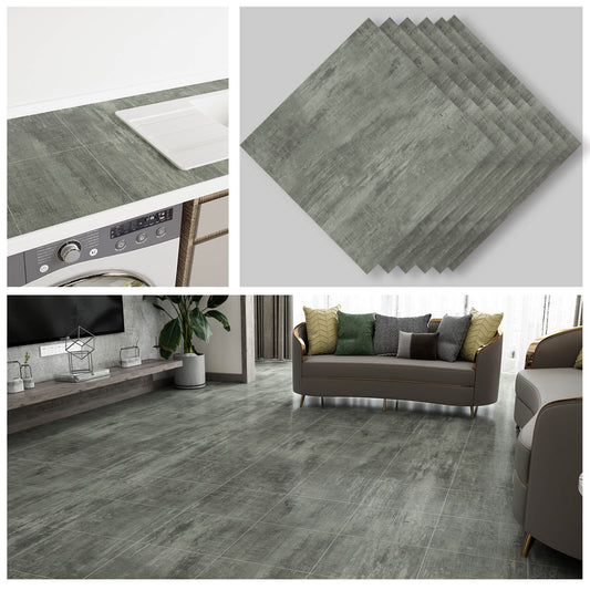    chichome-distressed-grey-concrete-marble-vinyl-flooring-tiles-6-pack