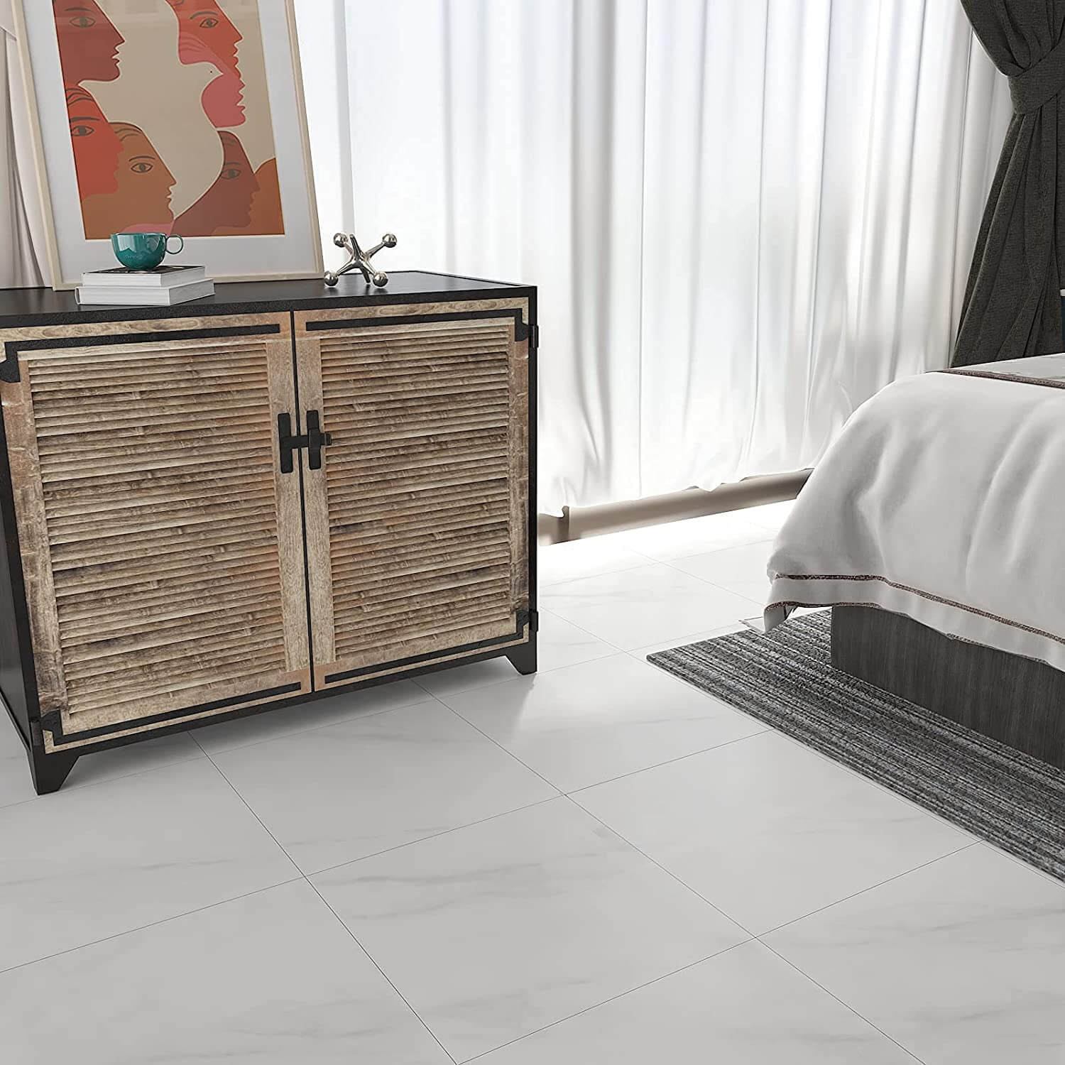     classic-white-grey-marble-tile-sticker-for-bedroom