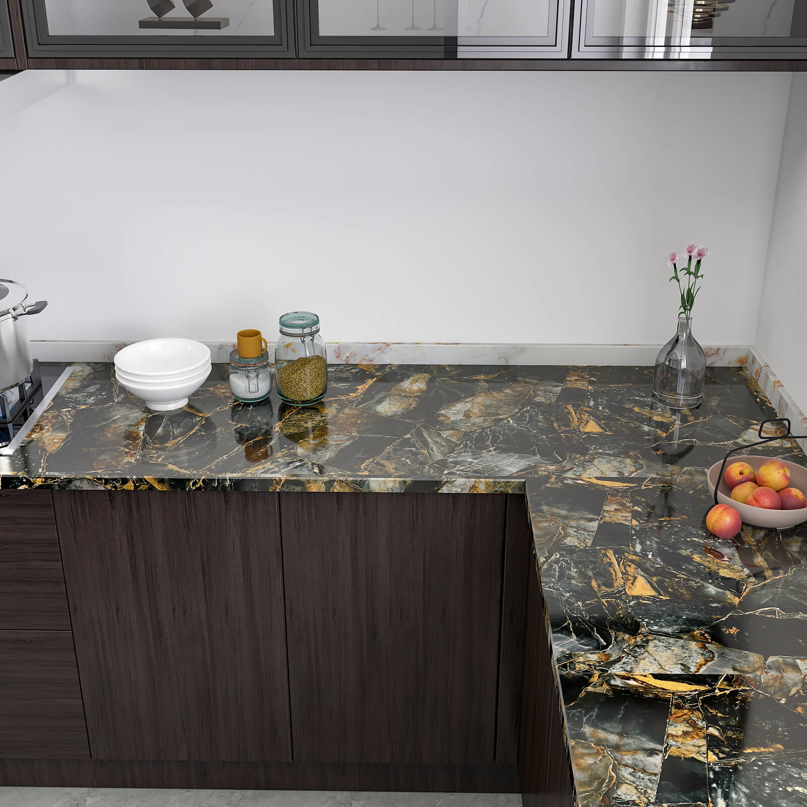    dark-marble-wallpaper-for-kitchen