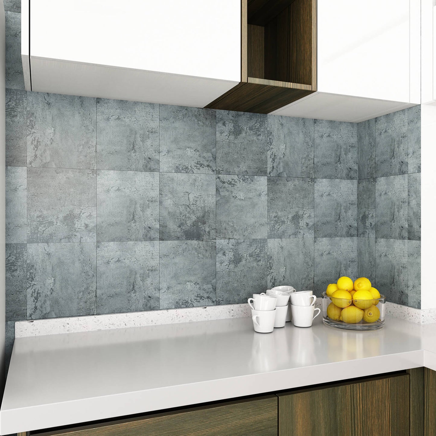      distressed-grey-marble-tile-sticker-for-kitchen-backsplash