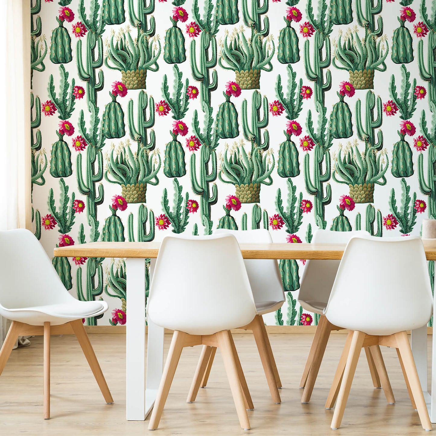 large-sieze-floral-wallpaper-for-kitchen-walls