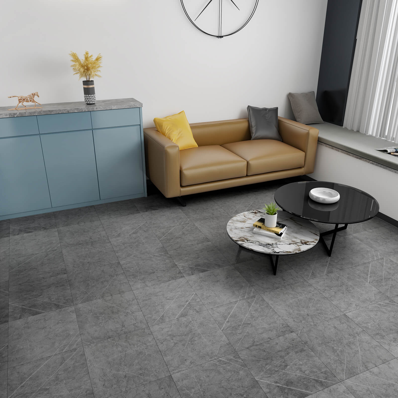 made-of-vinyl-dark-grey-marble-tile-for-living-room-floor