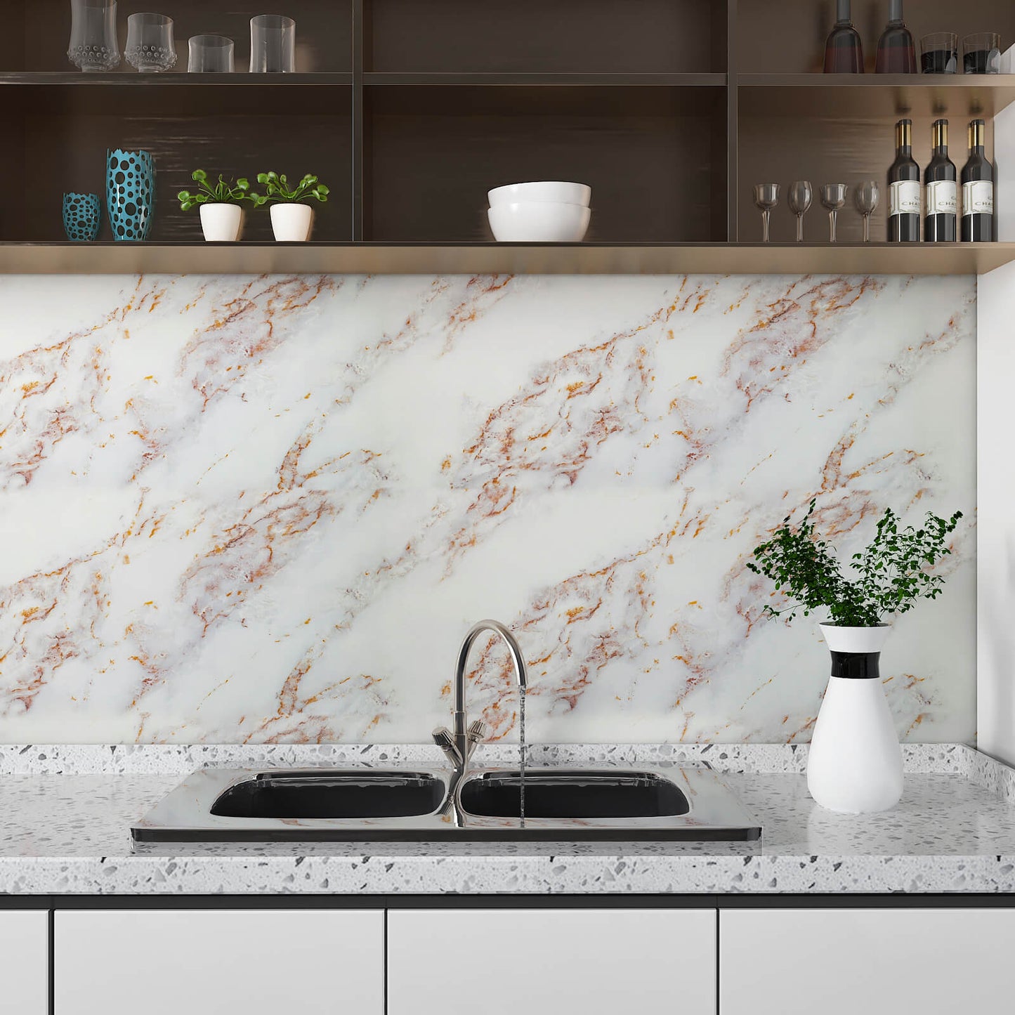 peel-and-stick-wallpaper-for-kitchen-backsplash