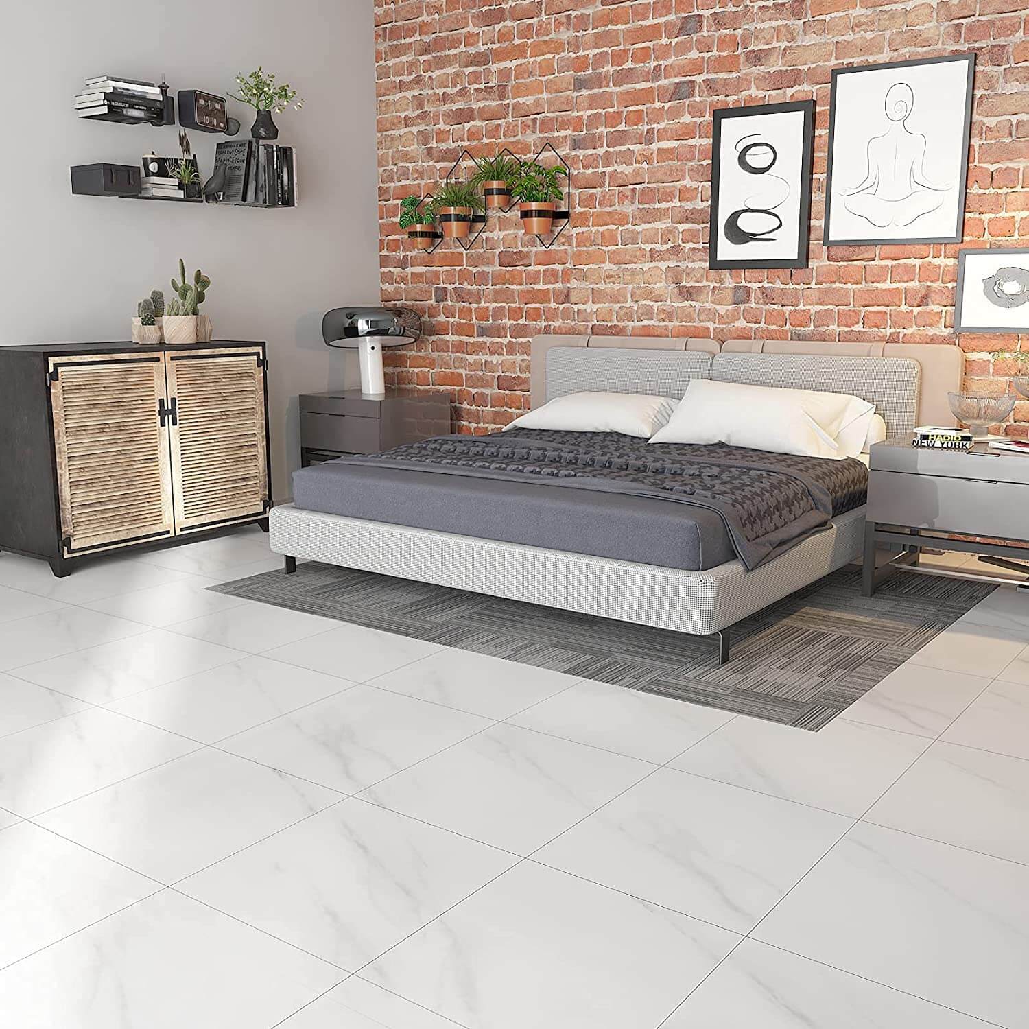 self-adhesive-floor-tiles-for-bedroom-white-grey-marble