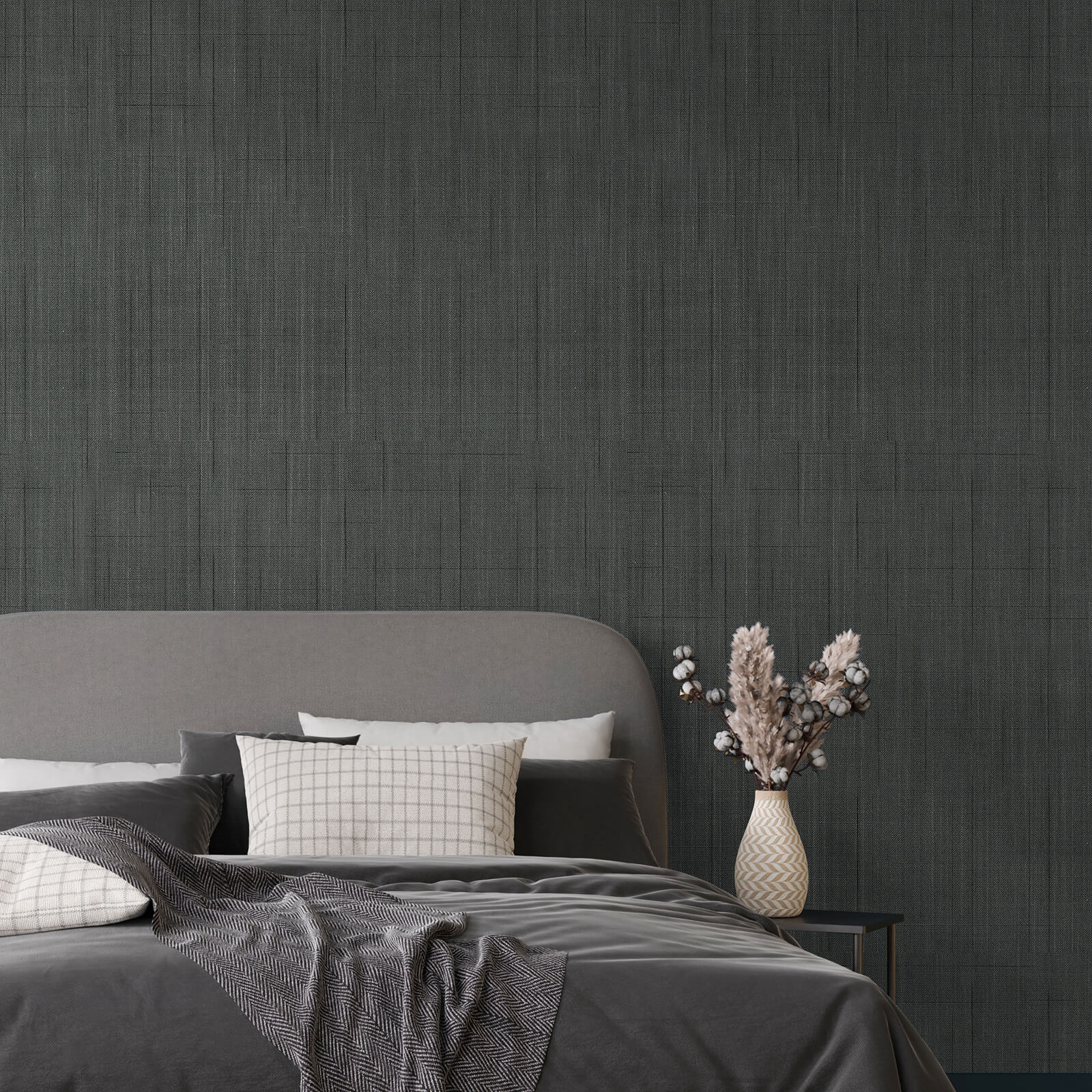 textured-wall-paper-for-bedroom-accent-walls