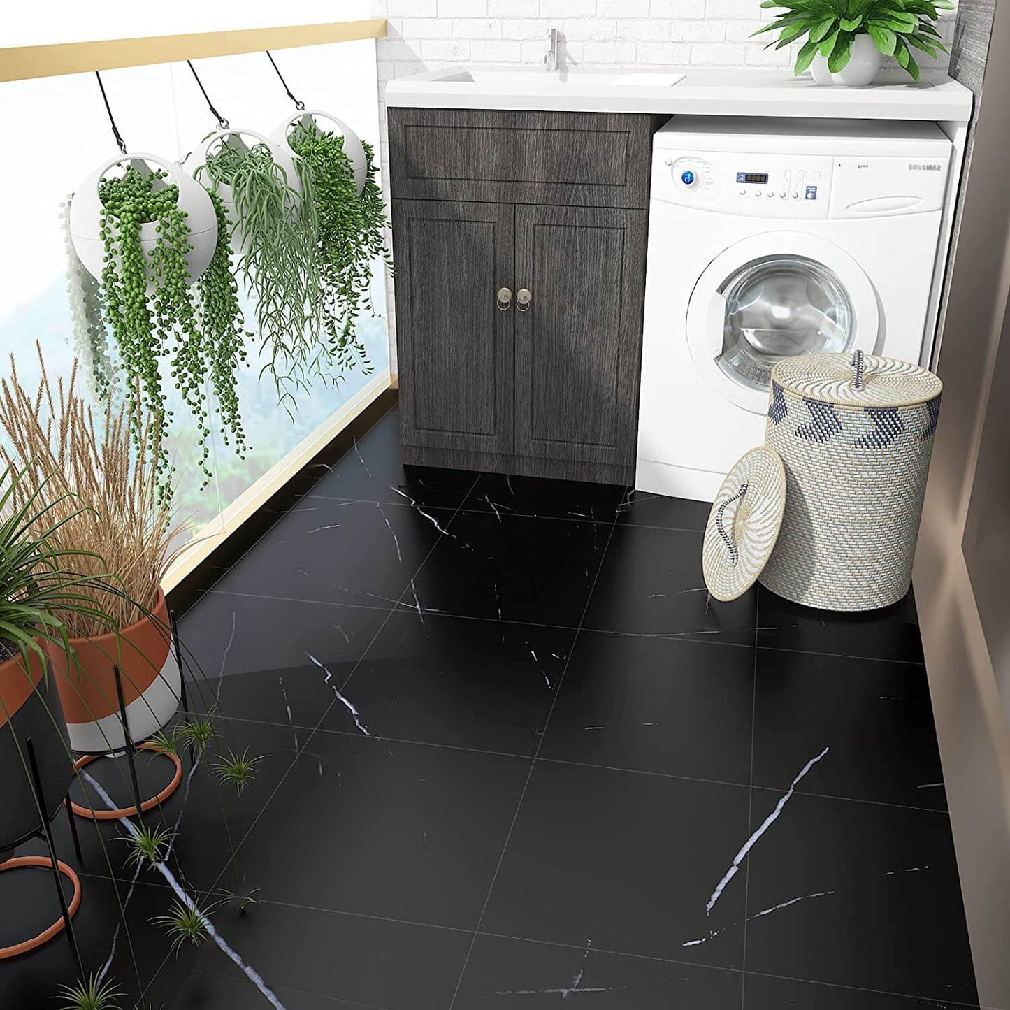      waterproof-black-marble-vinyl-sticker-for-balcony-floor