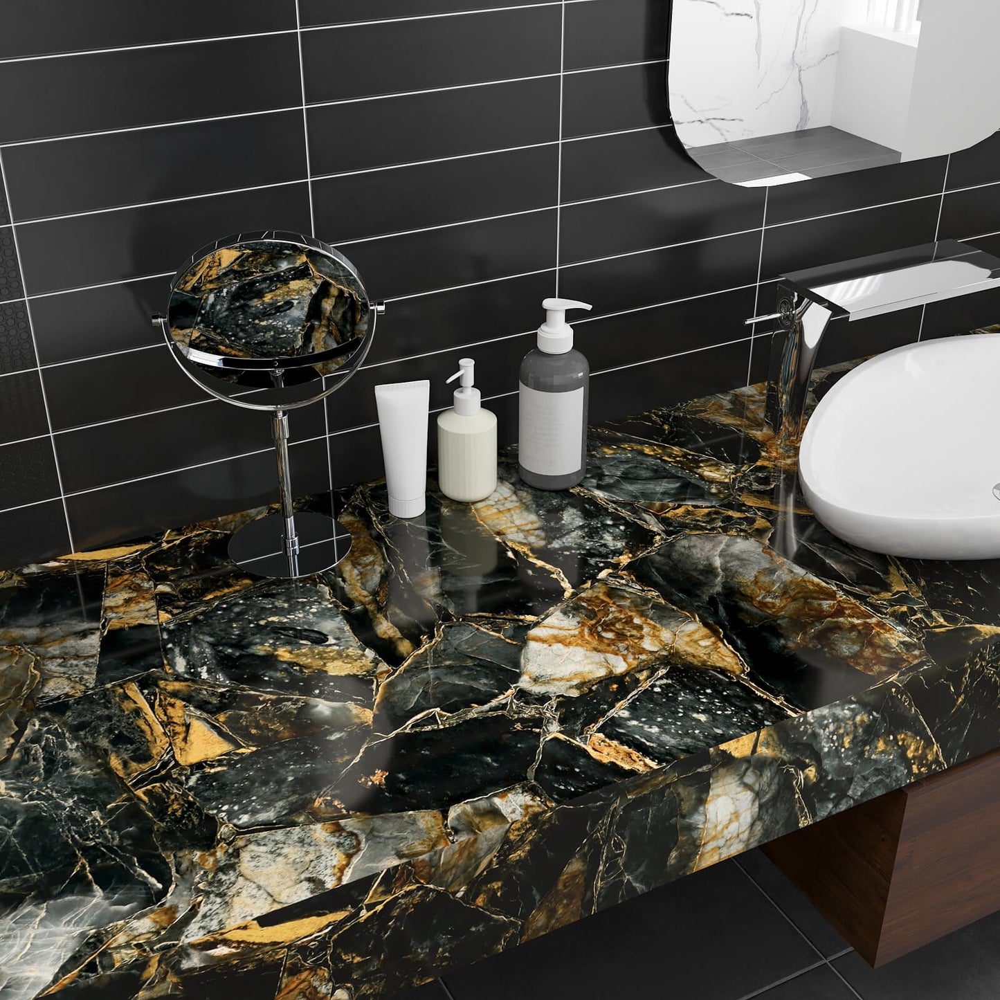 waterproof-glossy-marble-contact-paper-countertops