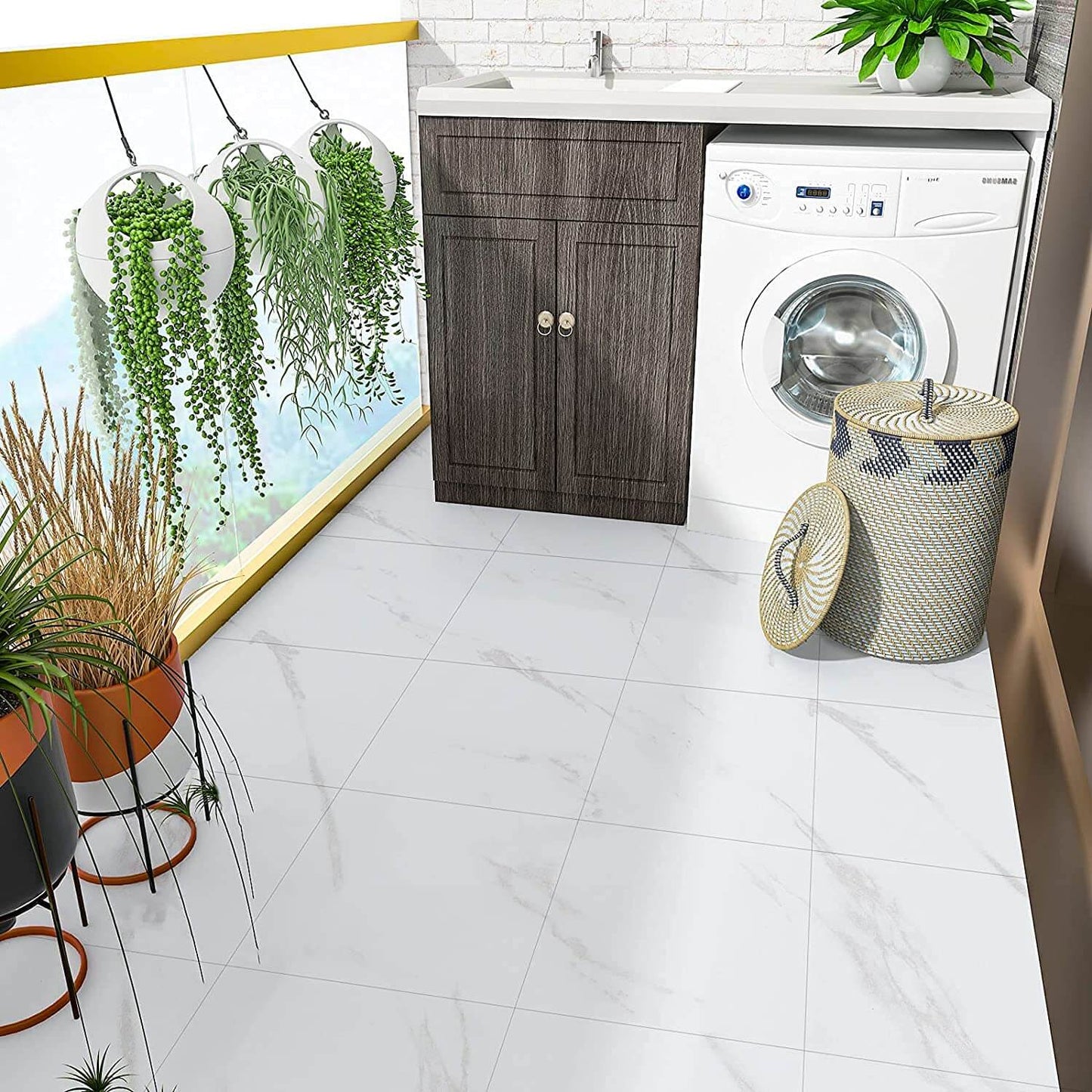     waterproof-white-marble-vinyl-sticker-for-balcony-floor